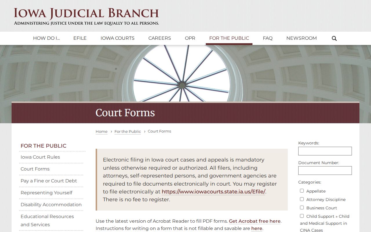 Jasper County criminal case expungement forms catalog